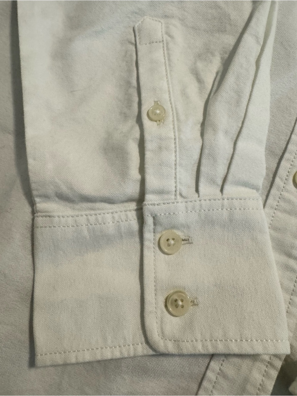 NWT J. Crew White 100% Cotton Casual Fitted Button-Down Shirt Size Large - Picture 8 of 14